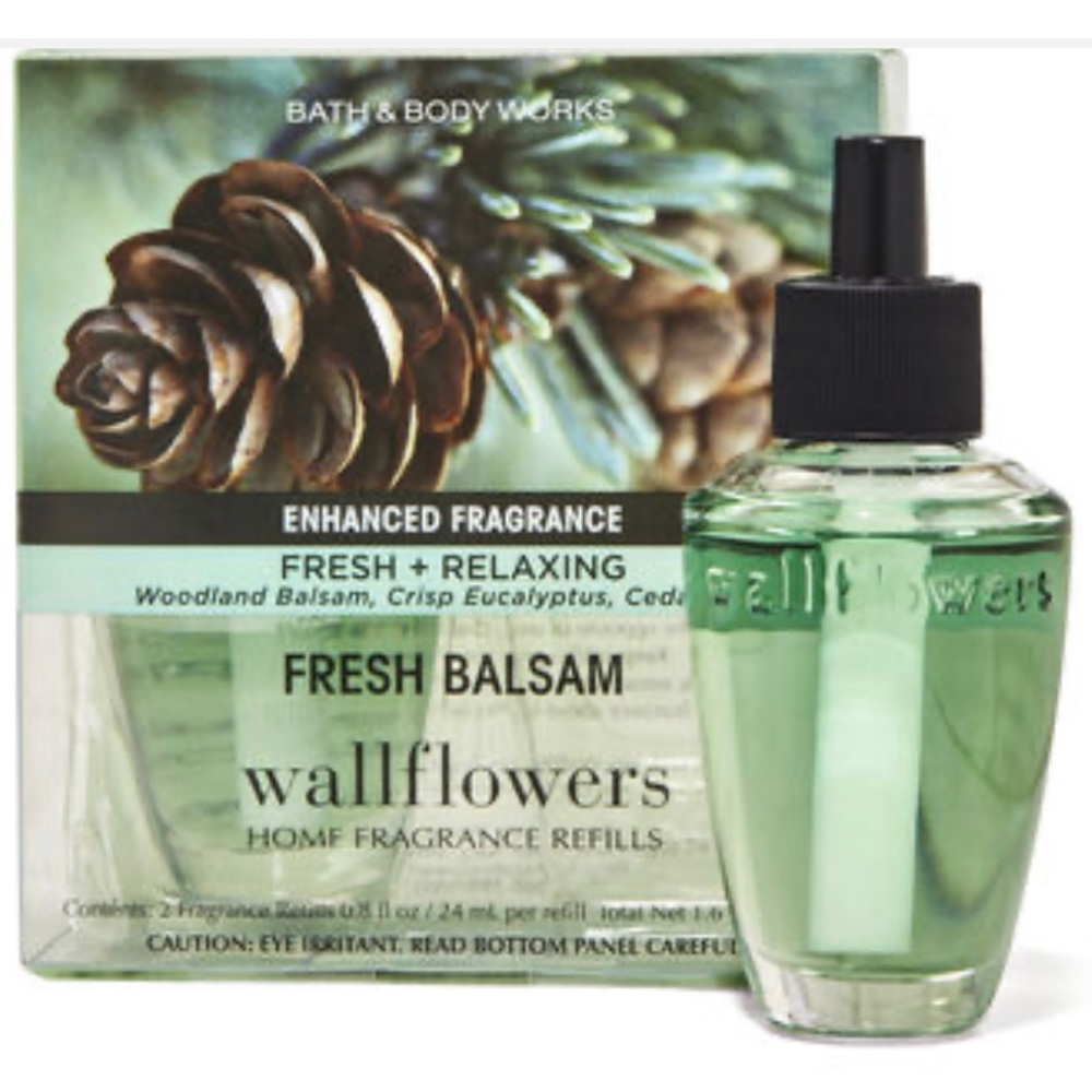Bath & Body Works:Fresh Balsam Wallflowers